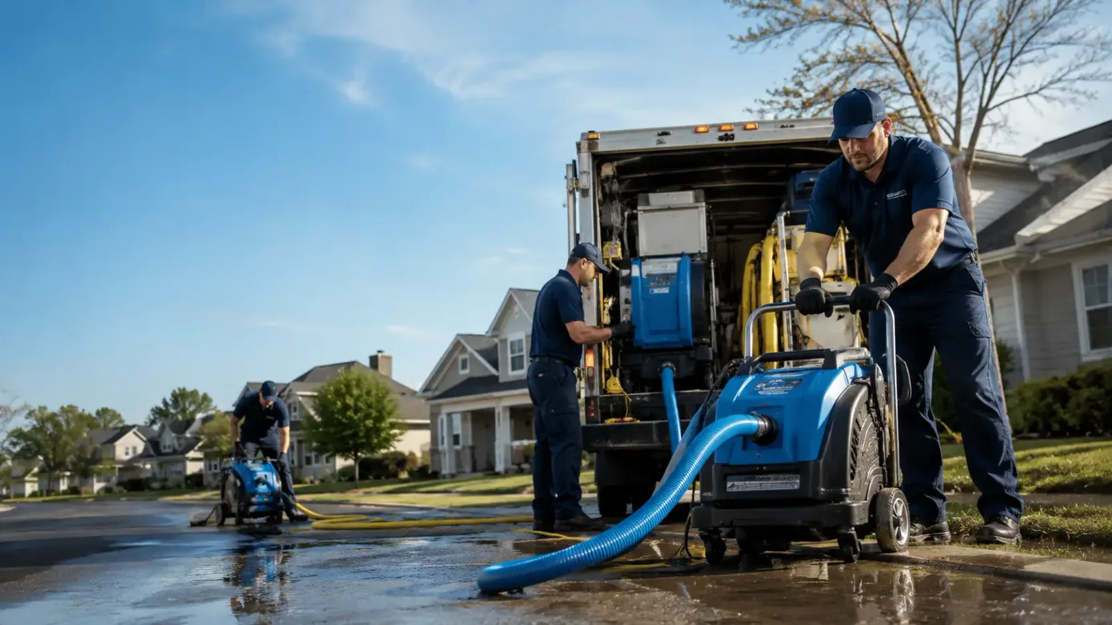 Flood Damage Cleanup in Central Lake, MI